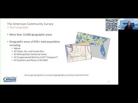 2021 American Community Survey 1-Year Estimates Pre-Release Webinar