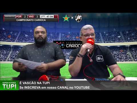 Portuguesa-RJ 2 x 3 Vasco - Campeonato Carioca - Taça Guanabara - 6ª Rodada - 09/02/2020 - AO VIVO