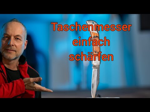 Taschenmesser einfach schärfen – Schnell & effektiv! @handwerkertalk