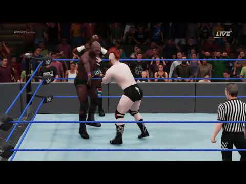 Apollo/Titus O'Neil vs Cesaro/Sheamus: WWE Elimination Chamber 2018 Sims