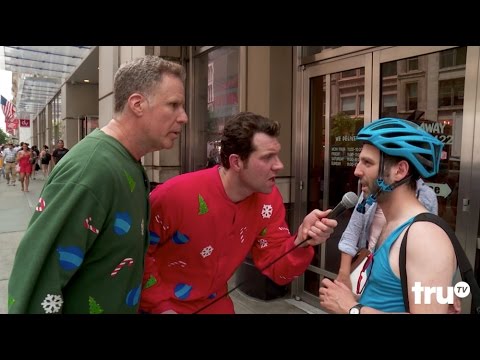 Billy on the Street: Christmas with Will Ferrell!