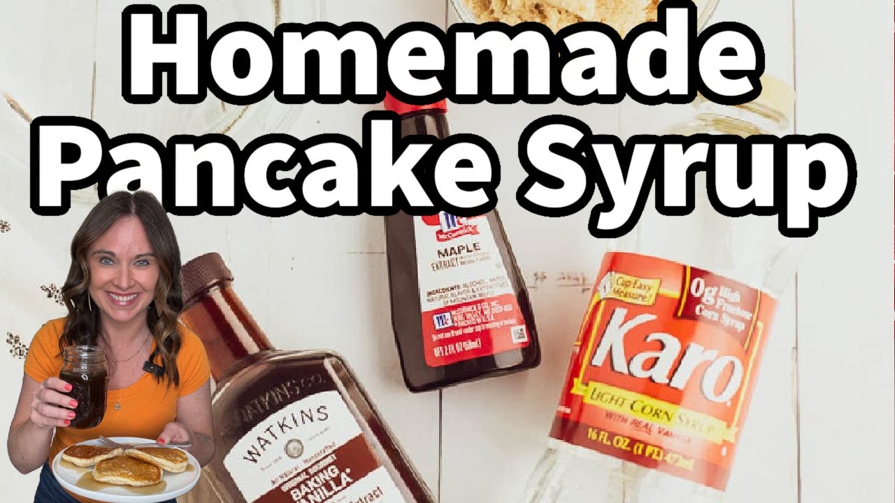 Better Than Store-Bought Pancake Syrup!