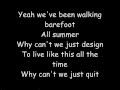 Walking Barefoot - Ash (Lyrics)