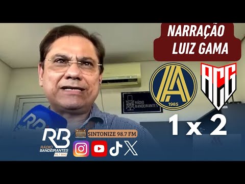 🎙️ Luiz Gama narra Aparecidense 1 x 2 Atlético Goianiense | Campeonato Goiano 2026