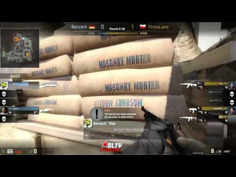 CS:GO VODS | Virtus Pro vs Berzerk - SLTV Starseries Season X - 2014