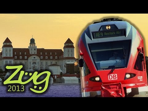 Zug2013: Railway lines Stralsund - Bergen - Sassnitz / Prora - Binz Documentary Part 2 (2017)