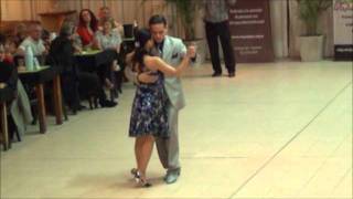 Video thumbnail for NATALIA ALMADA Y PEDRO OCHOA BAILANDO EL TANGO UNA EMOCION EN SI TANGO