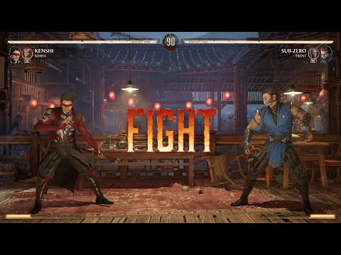 Mortal Kombat 1 - Kenshi Vs Sub Zero FULL FIGHT (PS5)