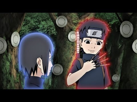 The first time Itachi meet Uchiha Shisui - Itachi and Shisui practiced and fight together (Eng Sub)