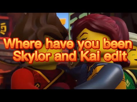 Where have you been- Skylor and Kai edit Ninjago.
