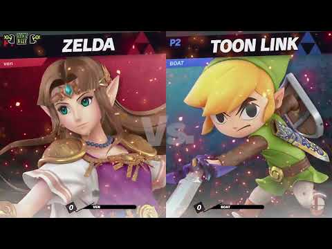 Ven (Zelda) vs BOAT (Toon Link) | Winners Quarters | Smash It Up 87 | 4/16/23