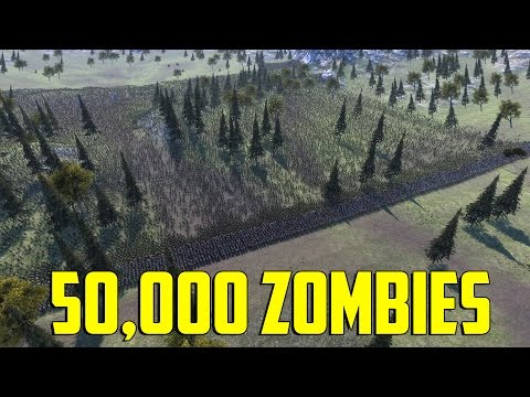 50,000 Zombies vs 5,000 Romans "Ultimate Epic Battle Simulator"