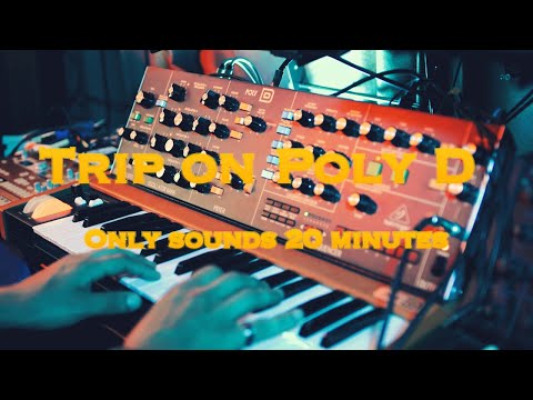 Trip on Behringer Poly D ( Only Sounds no Talk 20 minutes )
