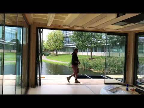 Frameless Glass Curtain Installation, Hertfordshire, UK