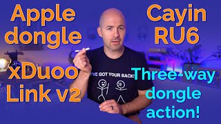 Apple Dongle, Cayin RU6 & xDuoo Link v2 Review - 3-way dongle action!