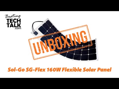 Sol-Go 160W Flexible Solar Panel - Unboxing and Product Review