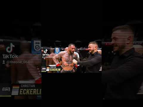 Ruhe, wenn der Papa redet! 💯 #oktagon #mma #frankfurt #christianeckerlin #oktagonmma #fighting #ffm