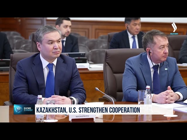 Kazakhstan, U.S. strengthen cooperation
