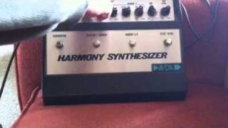 Video thumbnail for A/DA Harmony Synthesizer Demo by Darren Shroeger