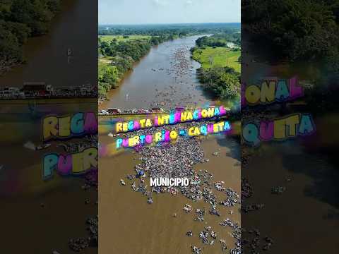 REGATA PUERTO RICO - CAQUETÁ #shortsviral #caquetá #regata