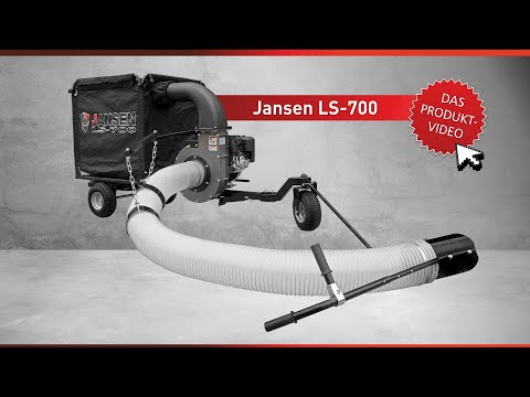 JANSENLS-700 Leaf Vacuum, Leaf Blower, Trailer - Image 2