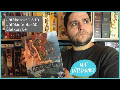 Pandemic: Róma Bukása Játékbemutató - Mit Játsszunk?
