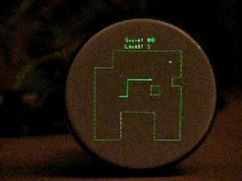 Snake Game on AVR Scope Clock