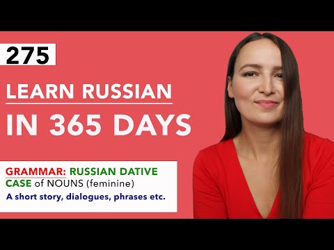 🇷🇺DAY #275 OUT OF 365 ✅ | LEARN RUSSIAN IN 1 YEAR