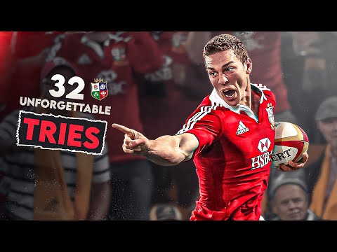 32 Great British & Irish Lions Tries - Impossible to Forget!