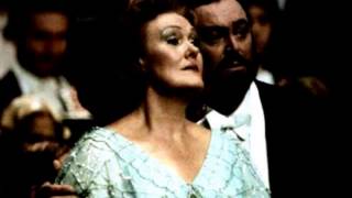 Dame Joan Sutherland & Luciano Pavarotti  Libiamo ne' lieti calici. La Traviata.