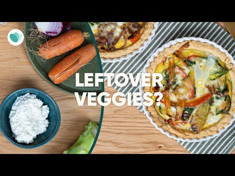 Using up what’s left in the fridge to prepare a tasty pie  I ZERO FOOD WASTE RECIPE