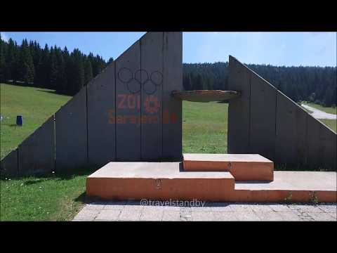 Sarajevo Igman Olympic Jump, execution podium Malo Polje