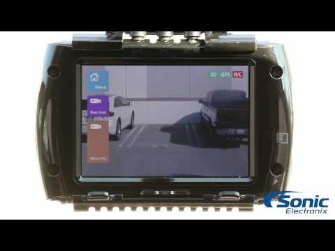 Collision Avoidance DVR Camera and Lane Departure Warning System-video
