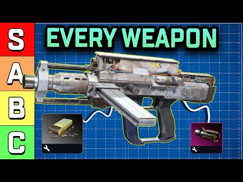 All ARC Raiders Weapons Ranked and Compared (Full Stats & Tier List)