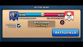 Empires and Puzzles, War vid #88, Mount Olympus vs Hell Warriors [HW]. attack boost. Sweet 6/6 🔥🔥