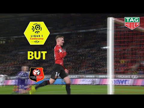 But Benjamin BOURIGEAUD (14') / Stade Rennais FC - Nîmes Olympique (4-0)  (SRFC-NIMES)/ 2018-19
