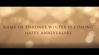 Wishes from players for anniversary