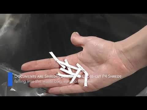 Video of the KOBRA AF+1 80 Litre Shredder