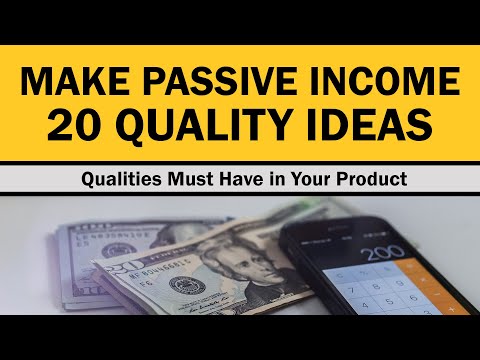 50 Passive Income Ideas for Financial Freedom in 2021