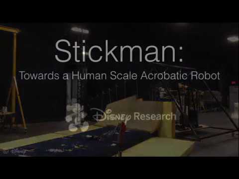 Disney's Research Hub Is Developing An Acrobatic Robot Named 'Stickman' That Can Do Gymnastics