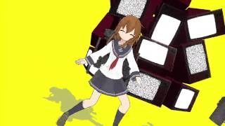 【艦これMMD】雷&電がおこちゃま戦争踊ってくれました【HD720p】