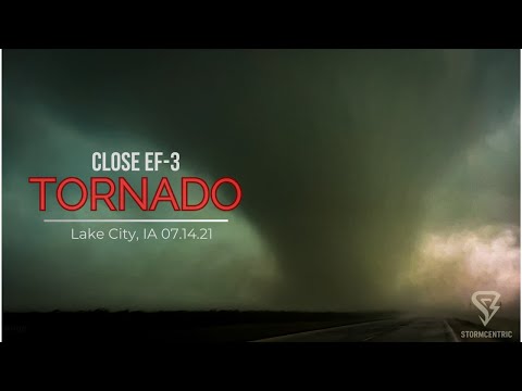 Close Range EF-3 Tornado: Lake City, Iowa | July 14, 2021