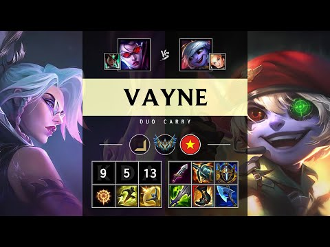 Vayne ADC vs Tristana - VN Challenger Patch 25.18