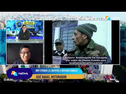 📌 INPE otorga libertad a Antauro Humala