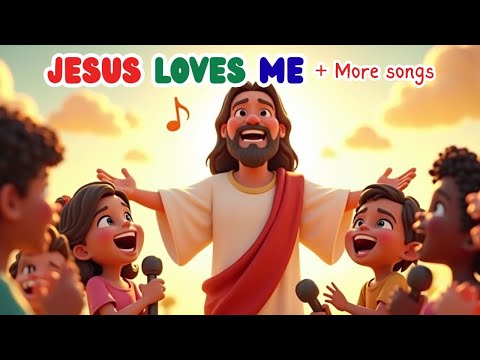 Jesus Loves Me + More Bible Songs ❤️ | Sing Along & Worship Time