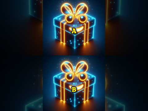 A vs B choose only one gift 🎁 #shorts