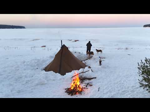 4 Days Living Off Fish on a Remote Lake Superior Island