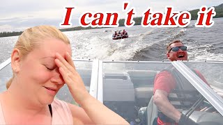 WE WATCHED A WILDFIRE START- Birch Lake, Alaska | Violett Vlogs