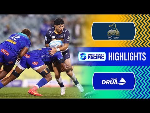 HIGHLIGHTS | BRUMBIES v FIJIAN DRUA | Super Rugby Pacific 2024 | Round 11