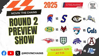 Round 2 Playoff Preview Show | 2025 South Carolina High School Football